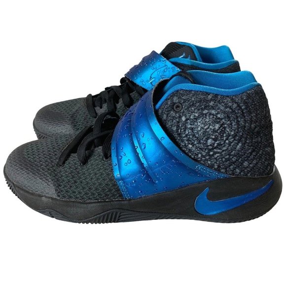 Nike Kyrie 2 GS Wet II 826673-005 Basketball Shoes Blue Black Size 7Y​ - Picture 3 of 7